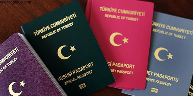معرفی 4 نوع پاسپورت کشور ترکیه